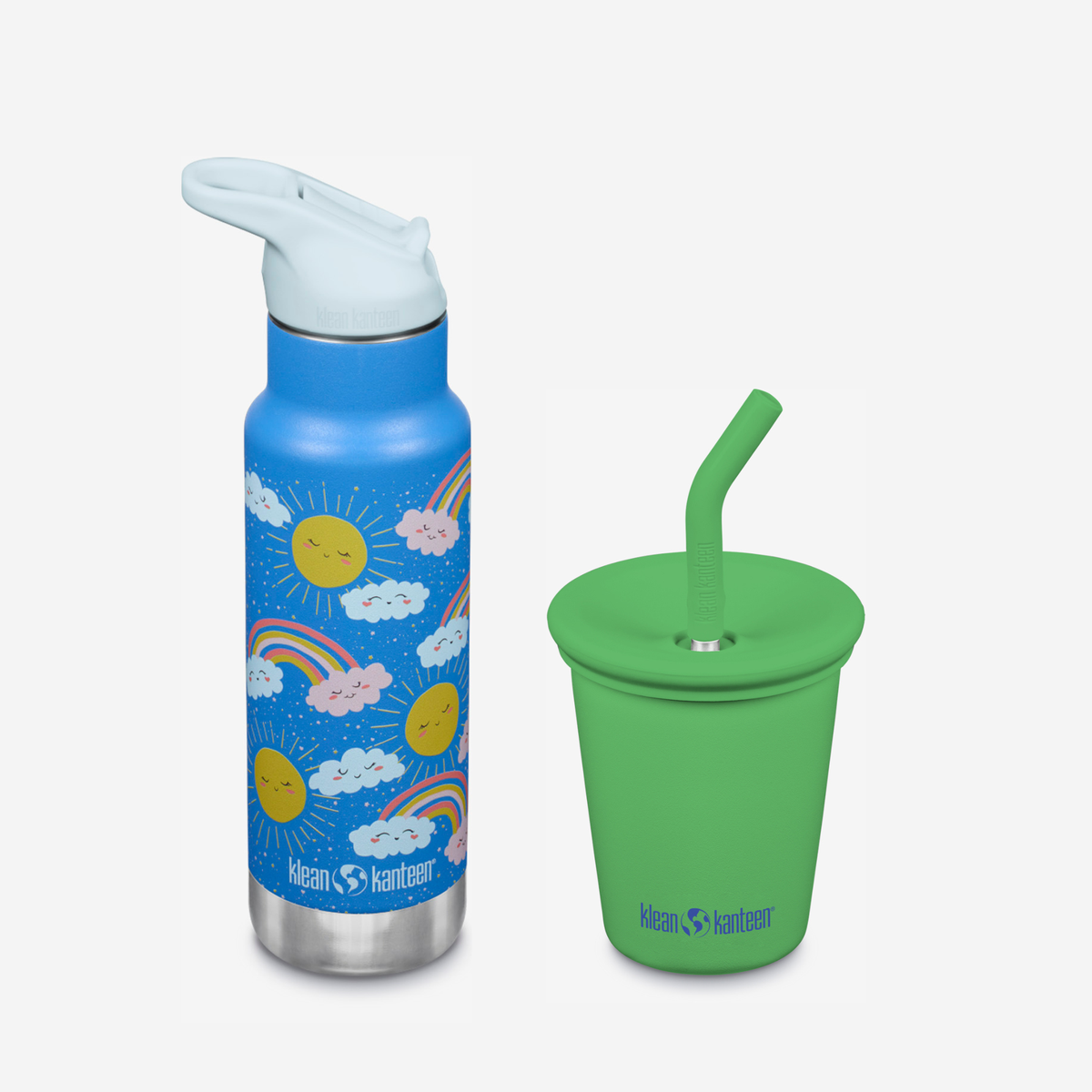 kid-s-sippy-cup-and-water-bottle-set-a1 KK-Kids-SippyCupandWaterBottleSet-VibrantGreen-Rainbows.png